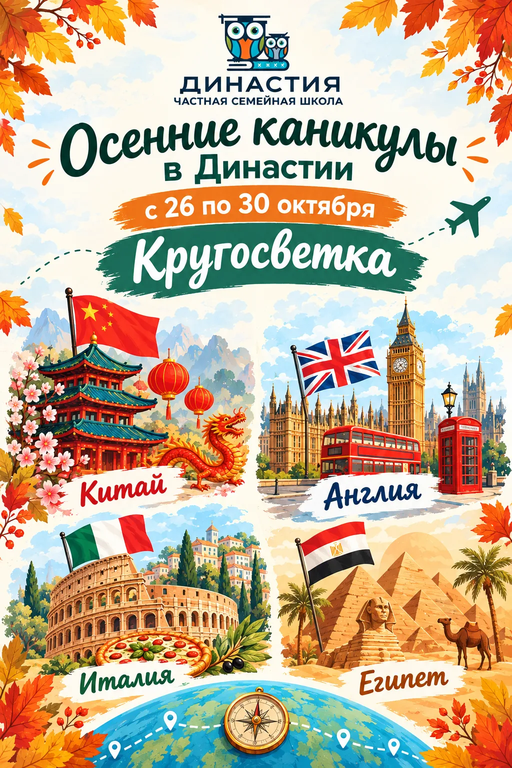 Дети играют в напольную игру и смеются